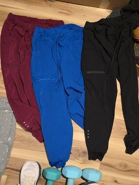 Kids Jogger Pants - Black, Royal Blue, Burgundy